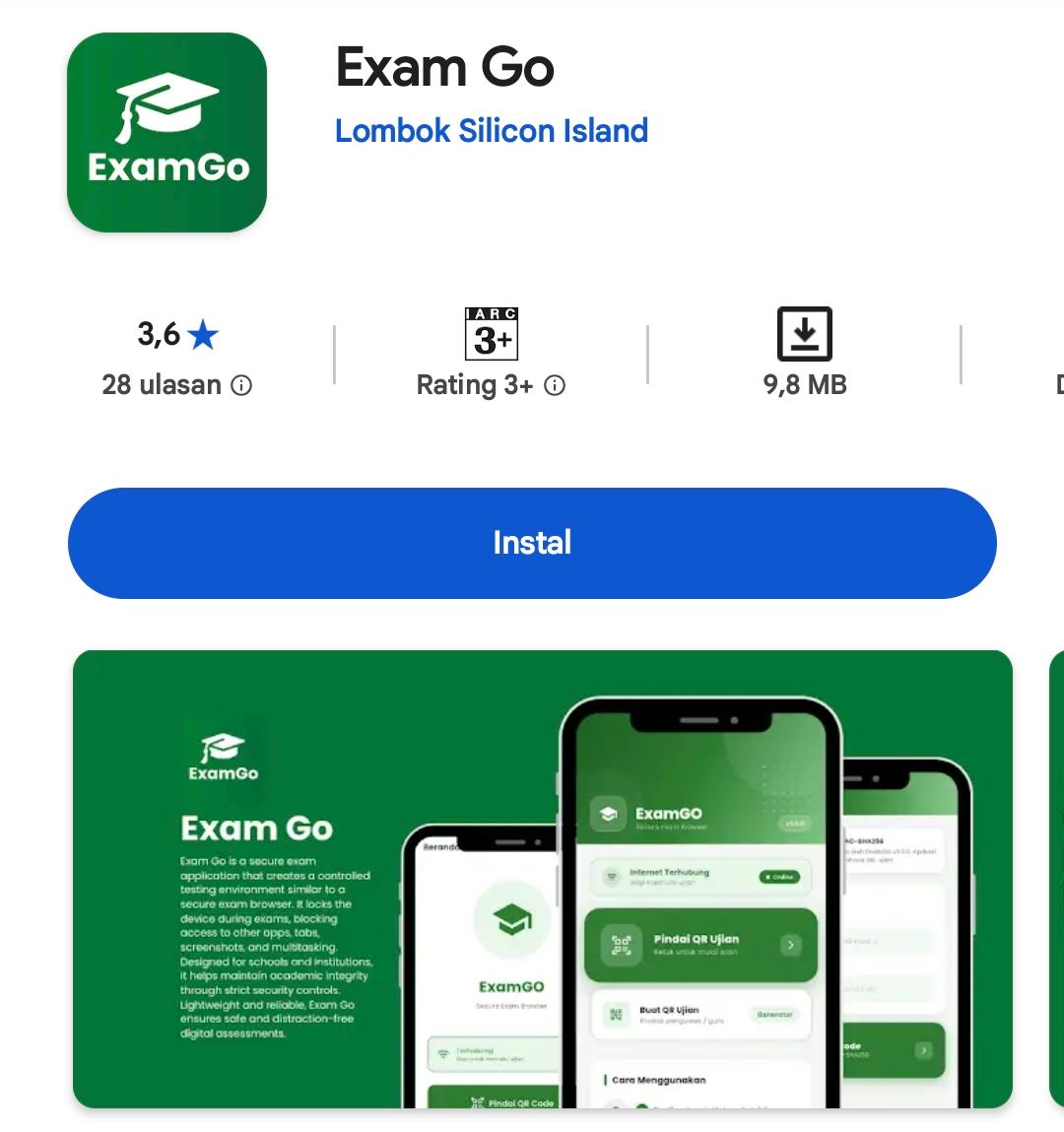 Programmer Muda Lombok Barat Luncurkan Dua Aplikasi Android, Bekal Muslim dan Exam Go