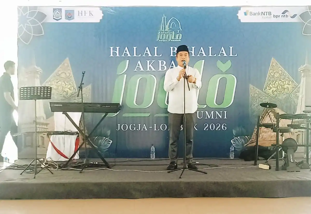 Halal Bihalal Akbar Alumni Jogja-Lombok 2026, Gubernur NTB Ajak Perkuat Silaturahim