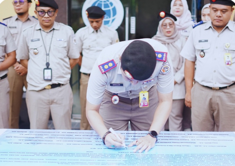 Perkuat Integritas, Kantor Pertanahan Lombok Utara Tegaskan Komitmen Bebas KKN