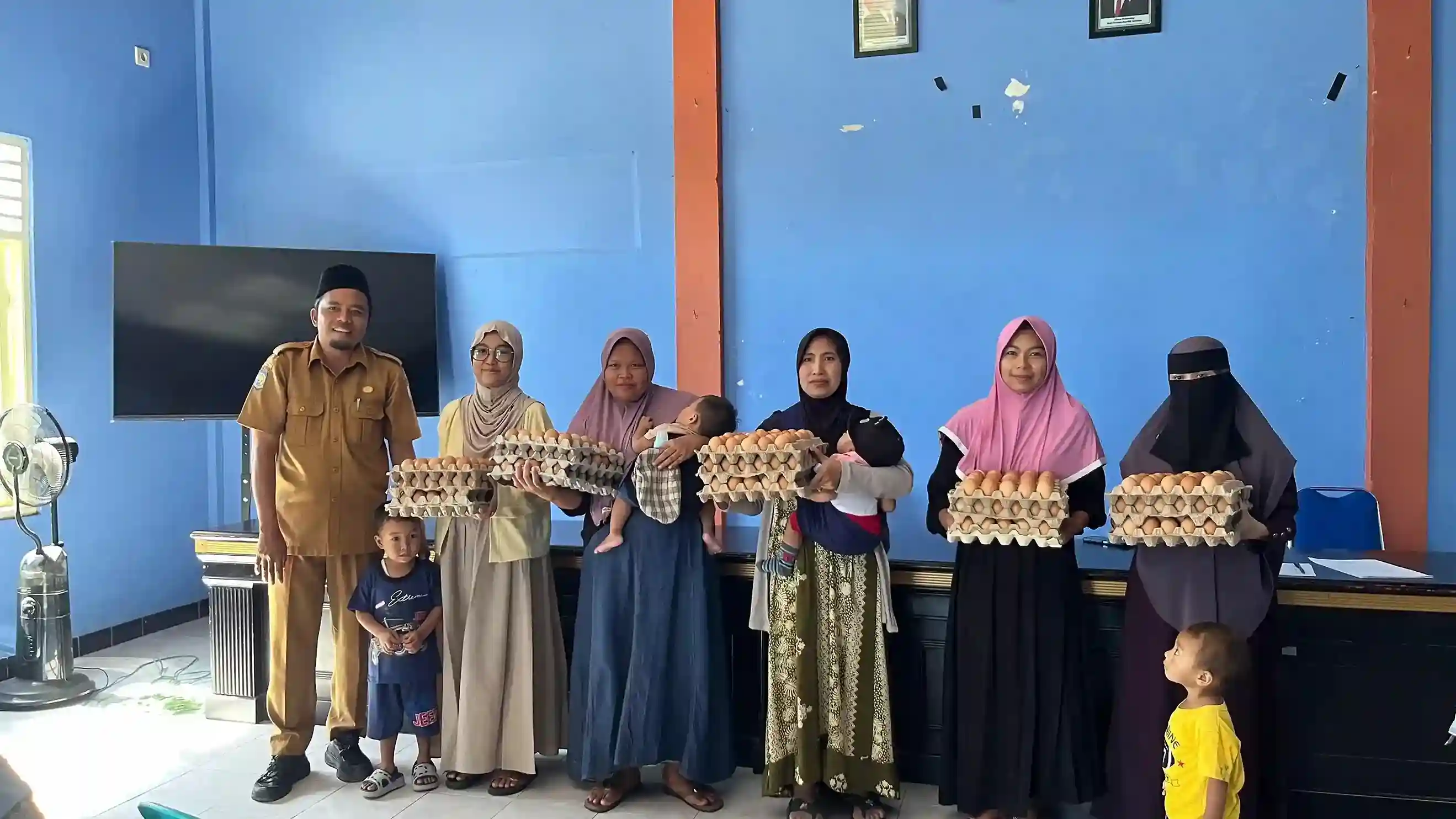 Langkah Nyata Lawan Stunting, 16 Balita di Kalijaga Timur Dapat PMT 2026