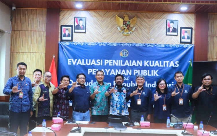 Kantor Pertanahan KLU Siap Berbenah, Ikuti Evaluasi Layanan Publik Bersama Ombudsman