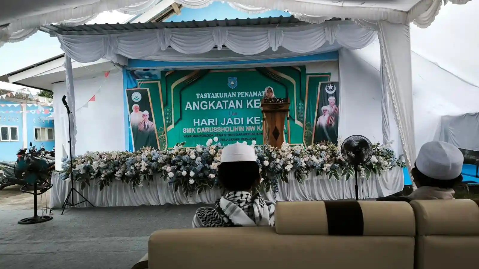 Tasyakuran dan Penamatan ke-XVII SMK Darussholihin NW Kalijaga, Cetak Lulusan Siap Kerja dan Berdaya Saing