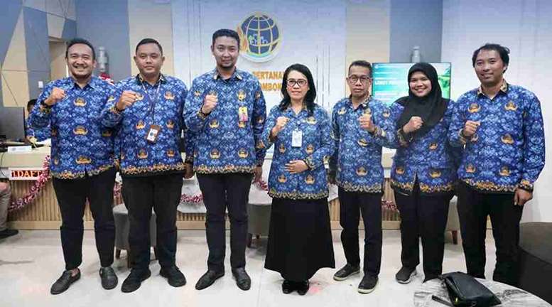TVRI NTB Konsultasikan Penyelesaian Aset Tanah ke ATR/BPN Lombok Utara
