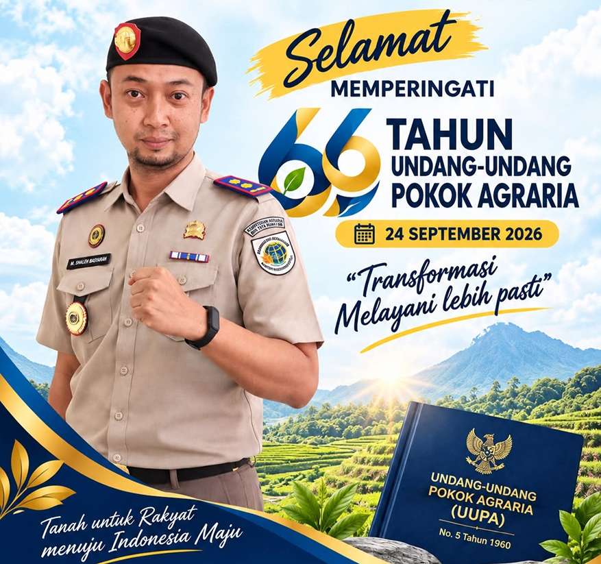 BPN Lombok Utara Peringati HANTARU 2026, Tegaskan Komitmen Tingkatkan Pelayanan Pertanahan