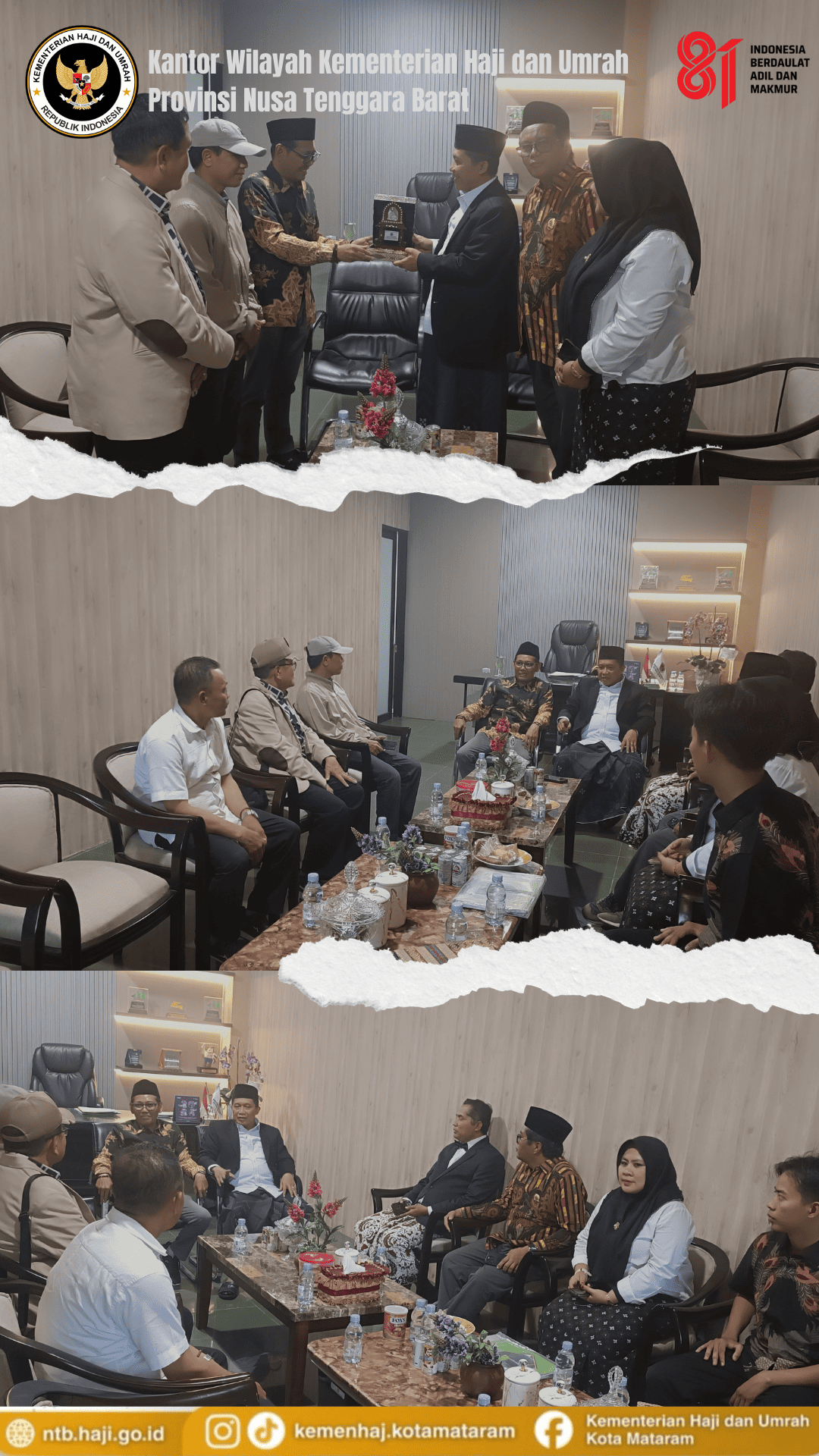 KEMENHAJ NTB PERKUAT SINERGI ANTAR WILAYAH, MATANGKAN KEIKUTSERTAAN DALAM EXPO UMKM DAN EKOSISTEM HAJI UMRAH 2026 DI MADIUN